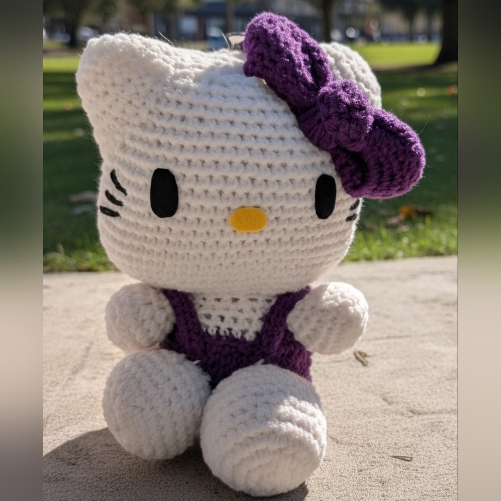Crocheted Hello Kitty